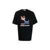 Back To Series FW22 Solid Color Fox Pattern Printed Crew Neck Short Sleeve T-Shirt Men Tops JM00148KJ0008-P199