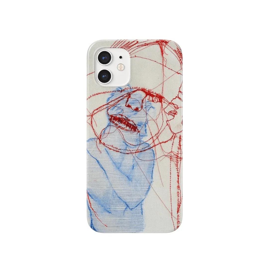 

Graffiti Line Art Creative Pattern Jelly Phone Case for iPhone 17 AIR 16 15 14 13 12 11 PRO MAX XSMAX XR 7 8 PLUS Y2K Soft Cover iPhone 13