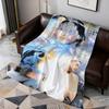 Singer R-rosalia Lux Berghain Fashion Cool Soft Warm Plush Blanket Dorm Sofa Living Room Pet Hogar Bedroom Gift Nap Home Flannel