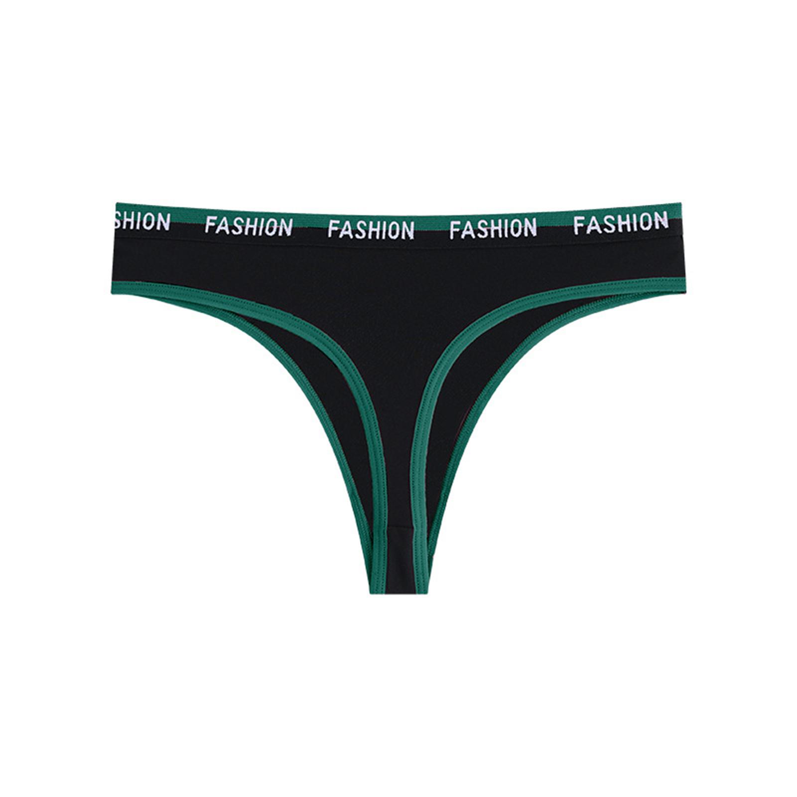 

Женское спортивное и фитнес дышащее бесшовное нижнее белье с надписью, с низкой посадкой S