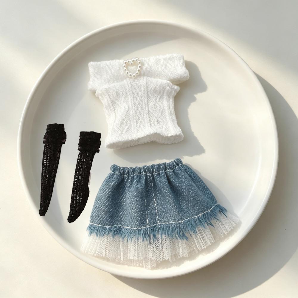2 Styles Dolls Jeans Short Mini Skirt  for ob24 OB22 Dolls/for Azones YMY Doll/for Blyth Doll