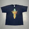 T-shirt Tema Spiaggia Surfing Universal Studios Blu XL Souvenir Retro Viaggio