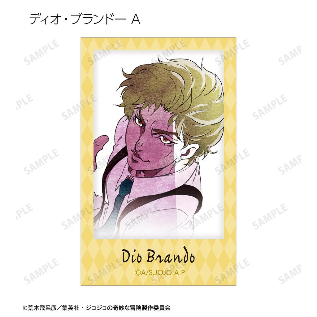 Bizarre Adventure Phantom Blood Trading Instant Camera Style Illustration Cards Box of 12 JoJo's