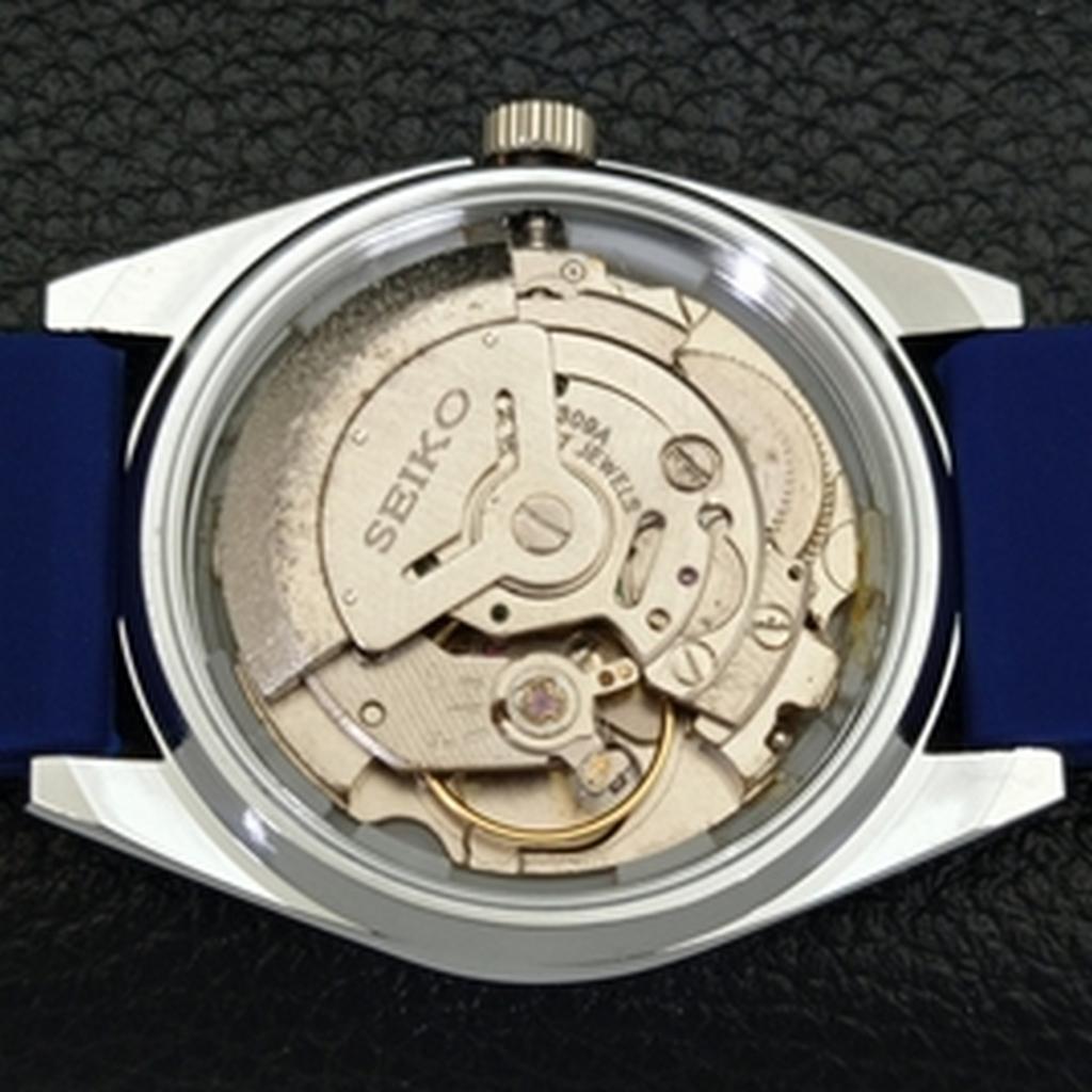 REFURBISHED AUTOMATIC SEIKO 5 JAPAN 6309A MENS ARABIC BLUE DIAL WATCH A427356-2 QRL-a427356