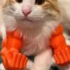 3D Printed Realistic Muscle Arm for Cat Creative Decoration Props Kitten Interactive Toy Halloween Costume Accessories Gift