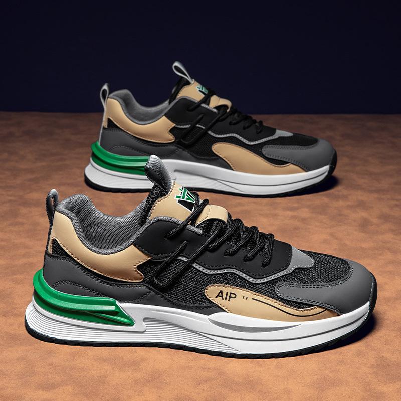 Men's Shoes Summer New Casual Sports Forrest Gump Shoes Men's Spring Retro Mesh Breathable Trendy Shoes