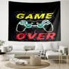 Spiel-Controller-Print Wandteppich, Hintergrund, Einfache Montage, Ideal für Schlafzimmer, Büro & Wohnzimmer, mit Ästhetischer Wanddekoration.