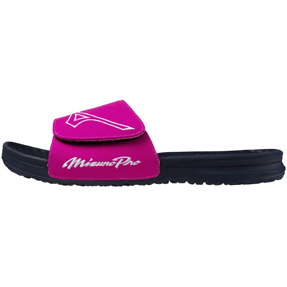 

Mizuno Direct Store Exclusive Mizuno Pro Mizuno Pro Slide 2 Baseball (Mizuno) Sandals, Unisex, 11GJ2501, M, Pink/White/Navy