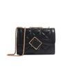 A Niche Design Fashionable Commuter Women's Bag with Chain Diamond-shaped Single-shoulder Crossbody Small Square Bag