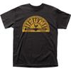 Sun Records Memphis Logo T-Shirt Herren Lizenziert Rock N Roll Musik Retro T-Shirt Schwarz