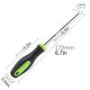 2026 Latest Models Stainless Steel Manual Weeding Tool, Weed Cutter Scarifier Rooter, Weed Cutter for Gardening and Outdoor Lawn