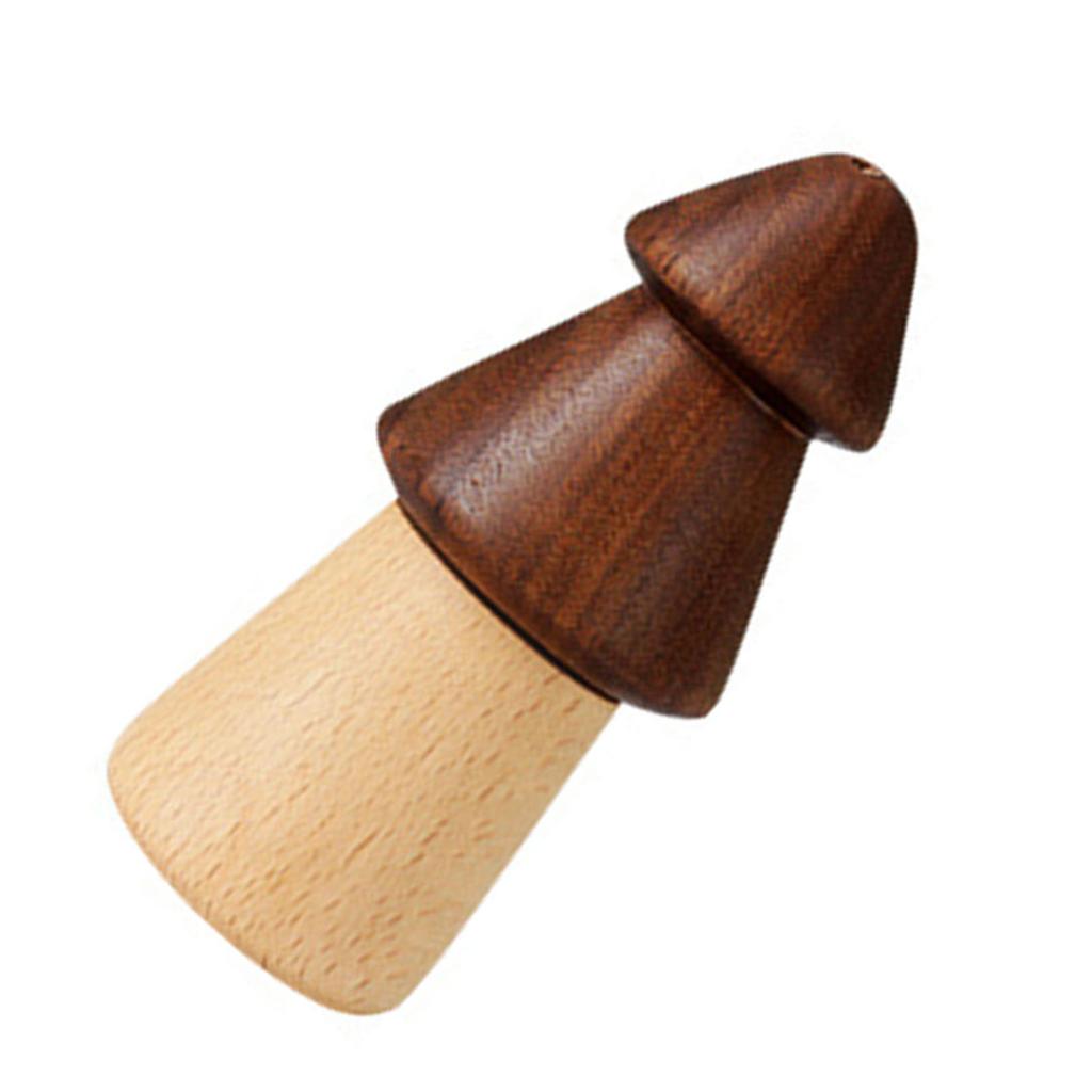 Pine Tree Toothpick Holder Decorative Small Exquisite Wood Cute Toothpick Dispenser Container for Home Kitchen Restaurant
