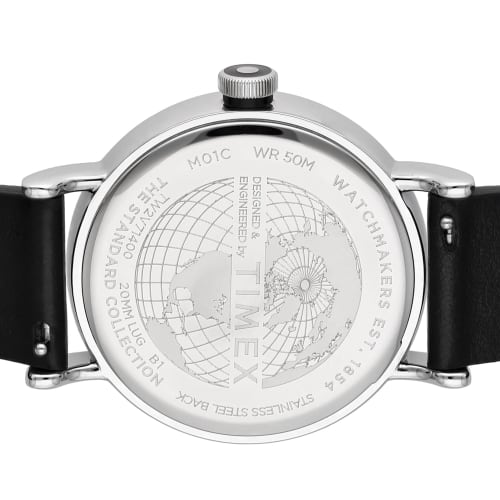 TIMEX Men's Standard Sub-Second Watch TW2V71400, Silver