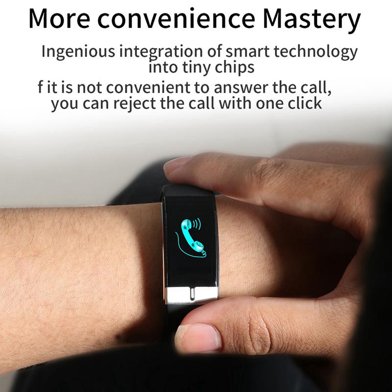 E66 Fitness Tracker Braccialetto Temperatura corporea ECG Braccialetto  intelligente Cardiofrequenzimetro Smart Watch Controllo musicale Cinturino  sportivo PK T1 acquista in modo economico — spedizione gratuita, recensioni  reali con foto — Joom