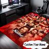 Custom Name Wrestling Superstars Collage Carpet, Chair Rug,Area Rug for Office Bedroom Living Rooms Bedroom, Doormat Decor Christmas Fan Gifts