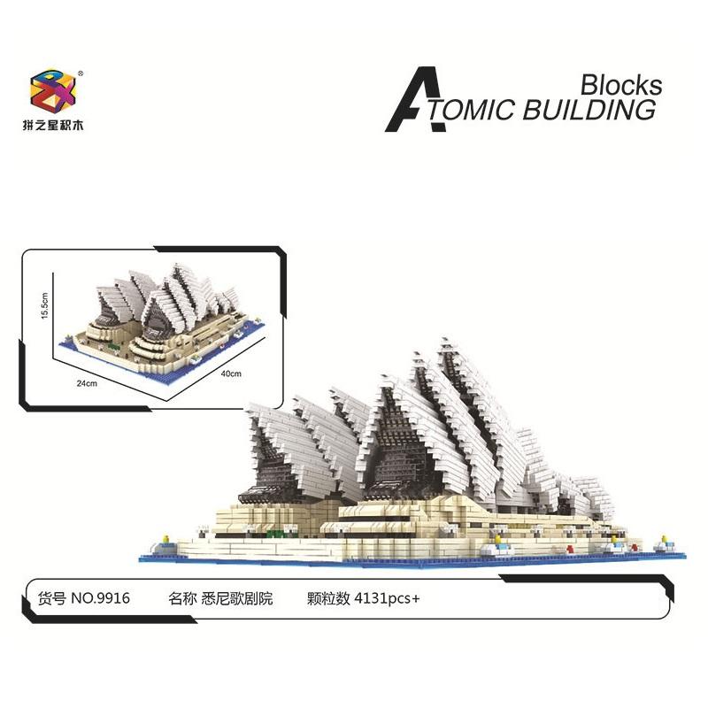 Pzx Mini Blocks World Architecture Sydney Opera House Big Ben Building Bricks Juguetes For Boy Toys Girl Gift Christmas