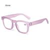 Fashion Elliptic Glasses New Women Anti-Blue Light Computer Eyewear Big Student Reading Eyeglasses Frame Diopters +1.0+4.0