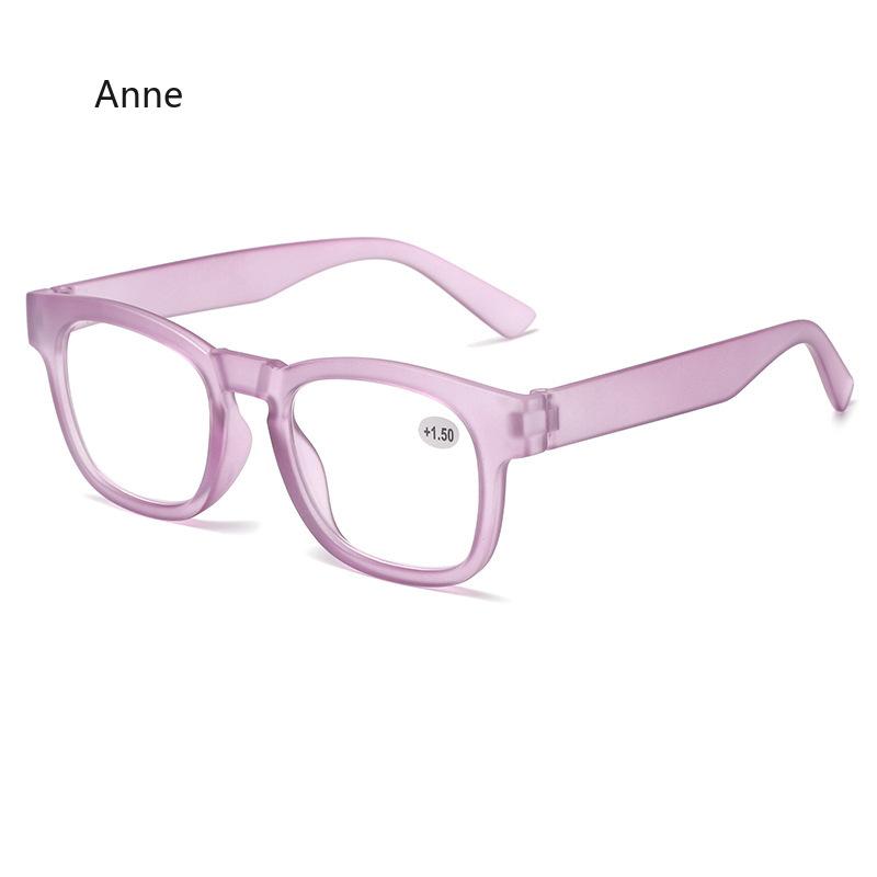 Fashion Elliptic Glasses New Women Anti-Blue Light Computer Eyewear Big Student Reading Eyeglasses Frame Diopters +1.0+4.0