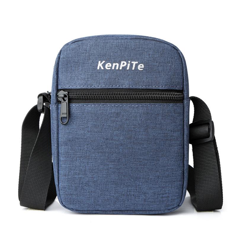 Korean version of canvas messenger bag student casual simple shoulder diagonal cross mobile phone bag