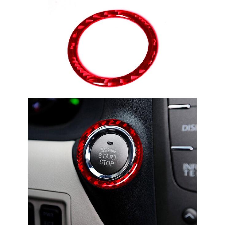 

Для LEXUS IS250 300 350 2006-2012 автомобильные аксессуары интерьер из углеродного волокна Start Circle TRC Switch Wait красные наклейки Type 13