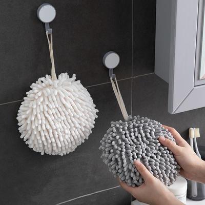 Chenille Handball Kreatives Saugfähiges Handtuch Verdicken Küche Schnelltrocknendes Handtuch Handtuch Badezimmer Hängend Reinigung Scheuerschwamm