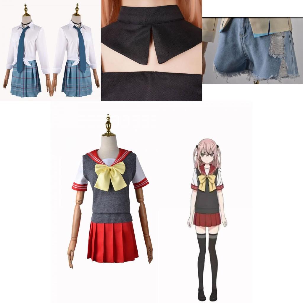 Japanese School Uniform Cosplay Outfit My Dress-up Darling Design