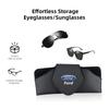 Car Interior h77 Accessories Sun Visor Sunglasses Storage Box For Ford ST Line Focus Mustang Fiesta Puma Ranger Kuga MK7 MAX F150