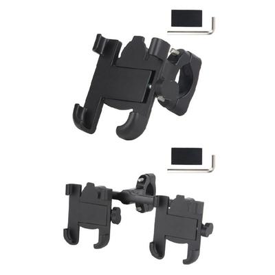 Bicicletas Motocicleta Suporte de Telefone Ligas de Alumínio Guidão Suporte de Telefone para Bicicleta Universal Clipe de Suporte de Telefone Durável