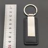 Metal Tokalı Erkek Dikdörtgen Deri Anahtarlık - Araba Hediyesi Anahtarlık