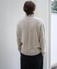 TRIP LE SENS [100% Wool] Pure Light Round Knit_Oat Beige