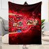 Belgian Football Star Blanket Comfortable Great for Seaside Livingroom Office Four Seasons Universal Playful Design