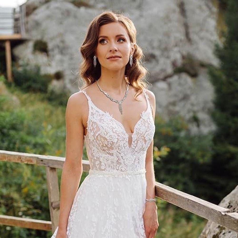 Rhinestone Tassel Wedding Bridal Accessories Rhinestone Jewelry Set  Bridal Accessories