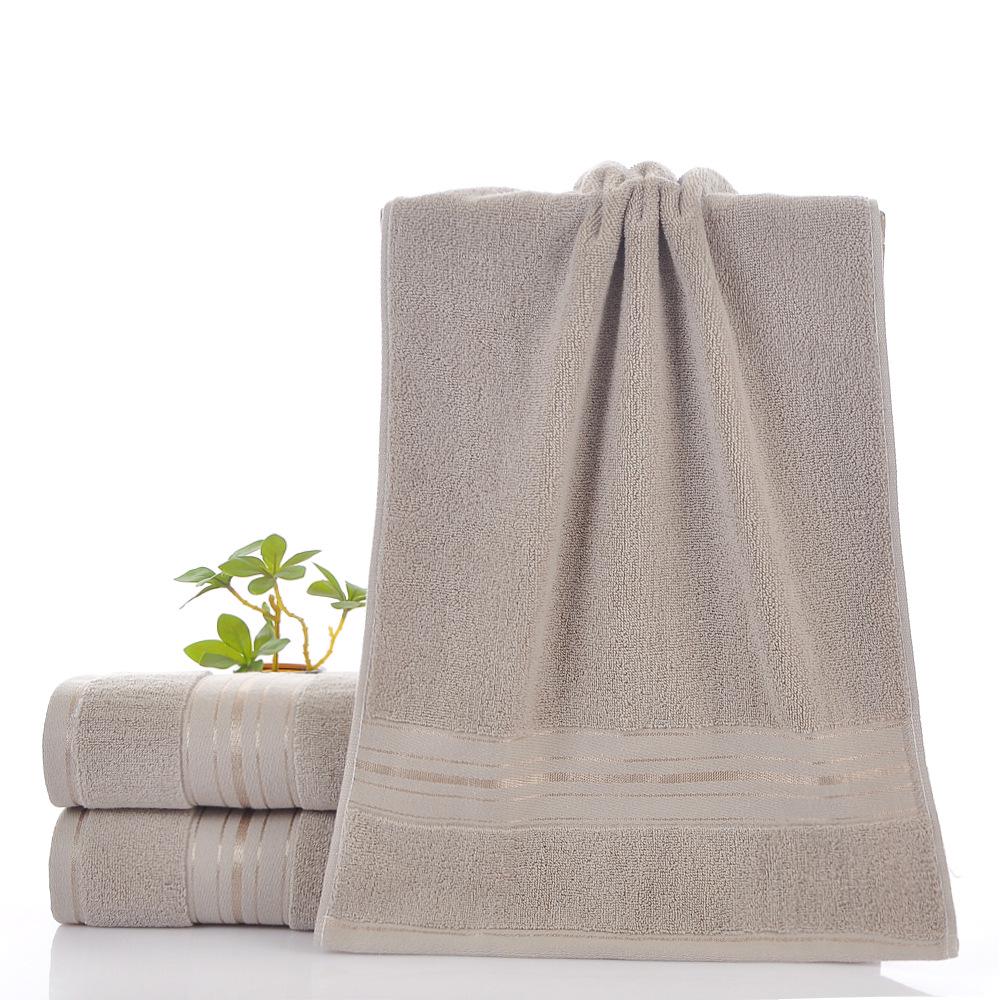 

Высококачественное полностью хлопковое полотенце для лица для мужчин и женщин - Толстое, прочное и мягкое 35*75 cm кофейный