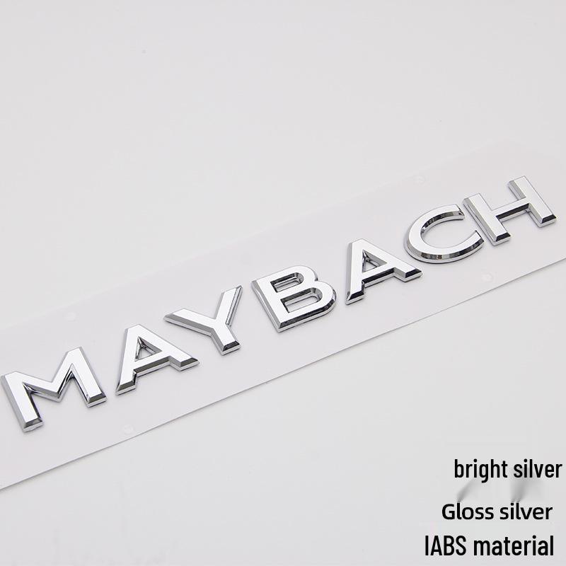 Maybach S-Class Viano Rear Trunk Badge - English Letter Mod Kit