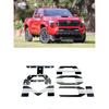 Black US Flag Tailgate raised letter compatible with Emblem for TACOMA 2024-2025