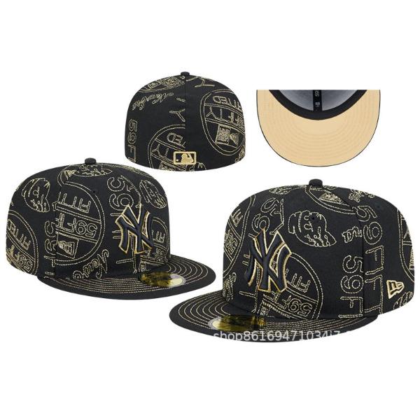 Nová baseballová čepice Vyšívaná týmová čepice Americká liga Basketbalová čepice Korejská Chao Hip Hop Kreslená s plochým okrajem