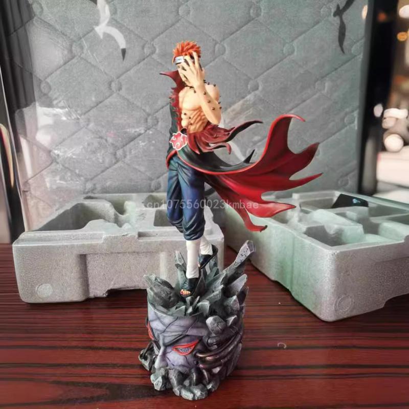 29Cm Classic Naruto Pain Figurine Gk Action Figures Model Pvc Statue Collectible Decoration Desktop Ornament Birthday Toys Gift