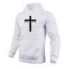 2025 Hot Sale Men's Cross Printed Hoodies All Season Daily Casual Sport Hooded Sweatshirts Male Home Outdoor Comfort Fashion Top