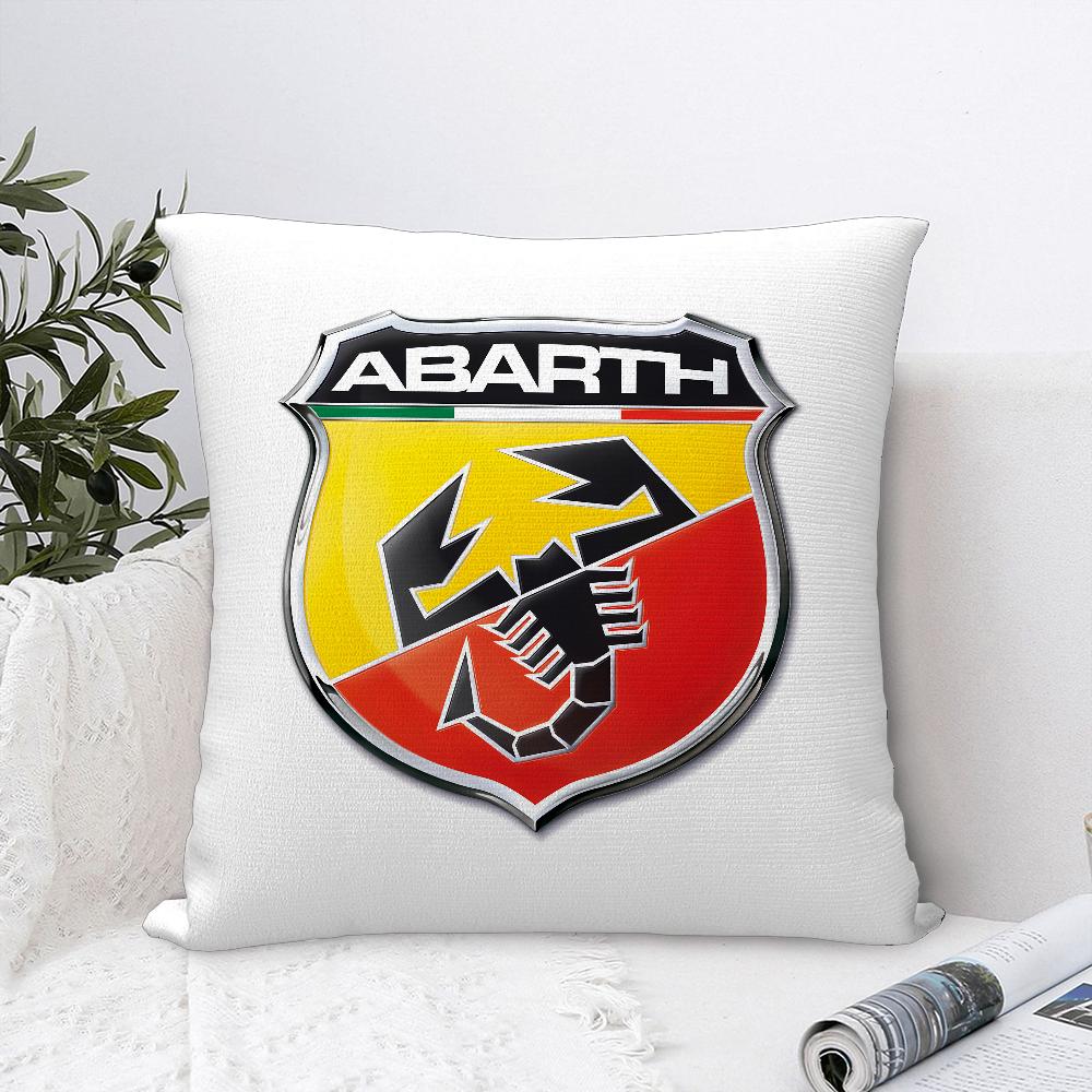 A-A-Abarth Cartoon Pillow Case Sofa Decorative Home Double-Sided Print Plush Square Throw Pillow Covers Cushion Decor Cover