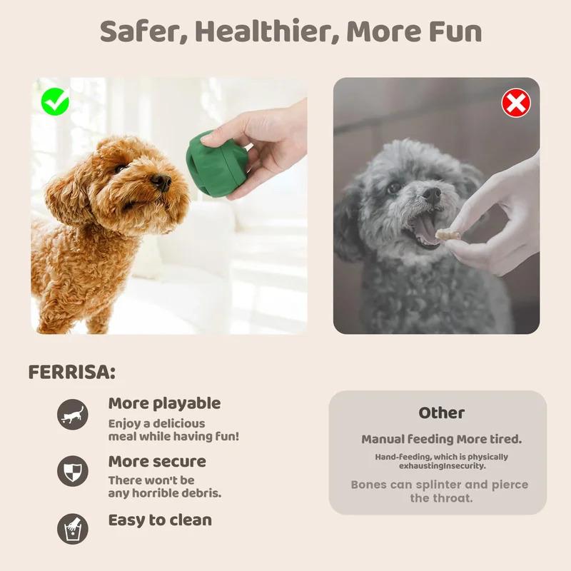 Long Lasting Freezeable Dog Chew Toys with Treat Tray Fillable Chew Toy for Aggressive Chewers Anxiety Relief Cooling Silicone