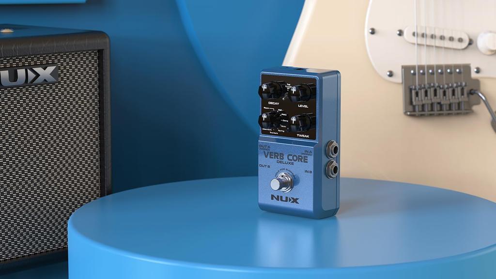 Verb Core Deluxe 8 reverb effects in one box NU-X Pedal