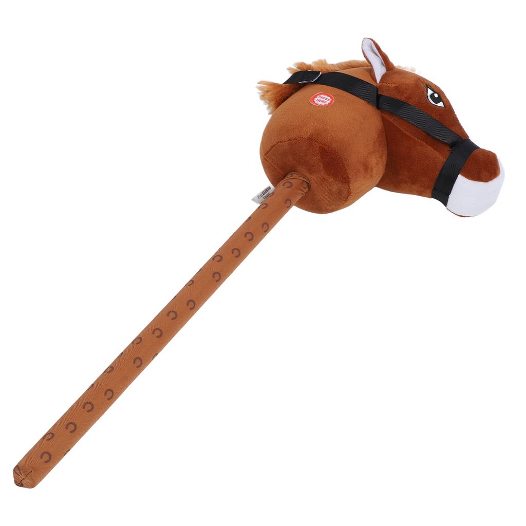 70cm Horse Stick Toy Plush Soft Comfortable Horse Hd Toy with Sound Function for Kids Toddlers Gift
