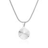 Fashion Titanium Steel Love Pendant Necklace Plated 18K Gold Stainless Steel Internet Celebrity Popular Necklace Women's Jewelry
