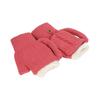 2 PCS USB Heated Gloves Double Sided Heating Knitted Gloves Temperature Adjustable Thermal Gloves Rose Red