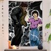 Japanese Anime Baki Hanma Colorful Tapestry Wall Hanging Hanging Tarot Hippie Wall Rugs Dorm Wall Art Decor