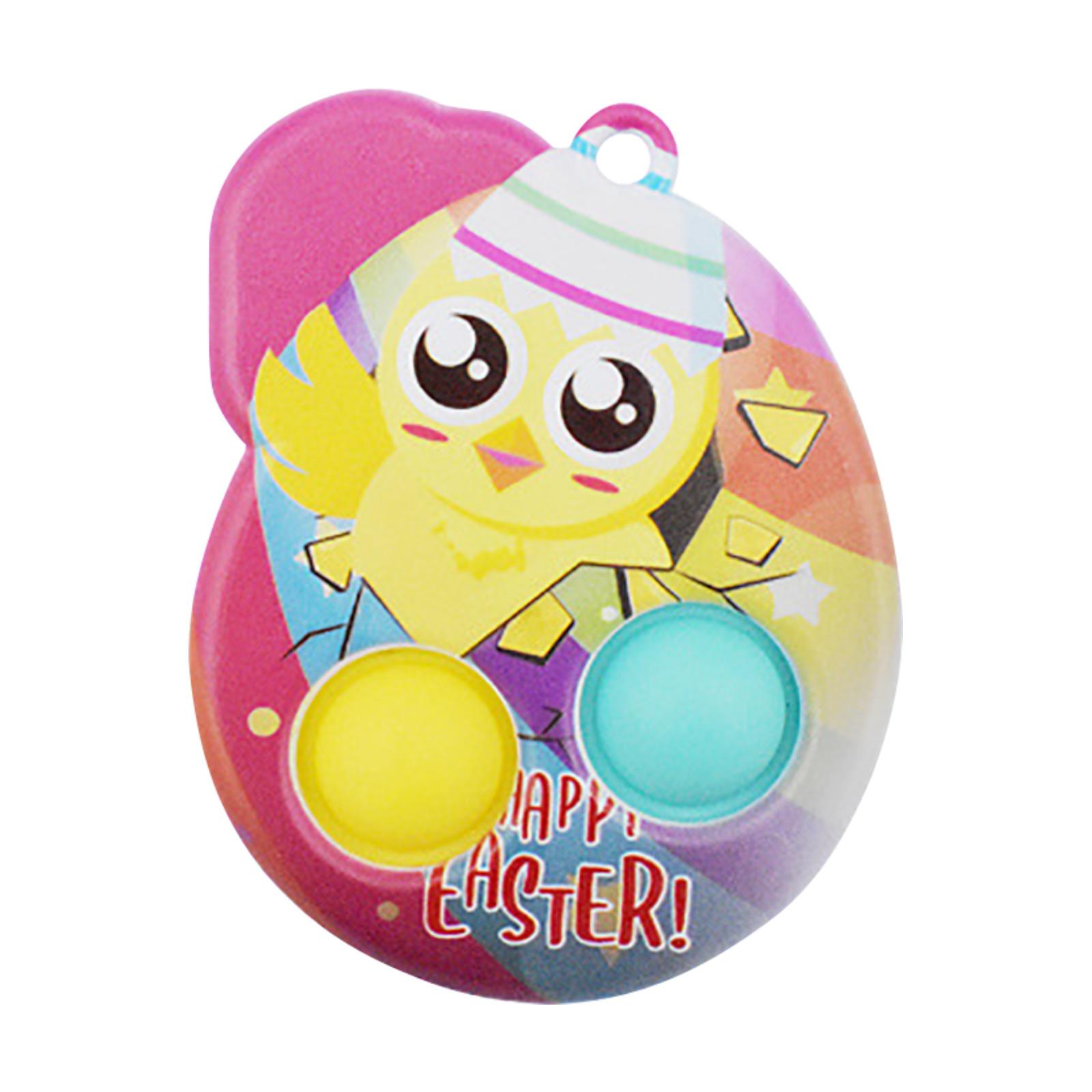 

Пасхальная игрушка-толкатель, пузырчатые сенсорные игрушки для снятия тревоги и стресса, игрушки A
