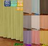Univer Blackout Drape 150cm Wide X 135cm 1 Panel Curtain, Colore, Green, Long,