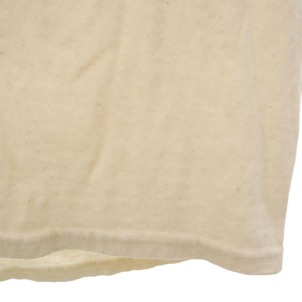 GILDAN Short sleeve T-shirt L Off-white Men's Used