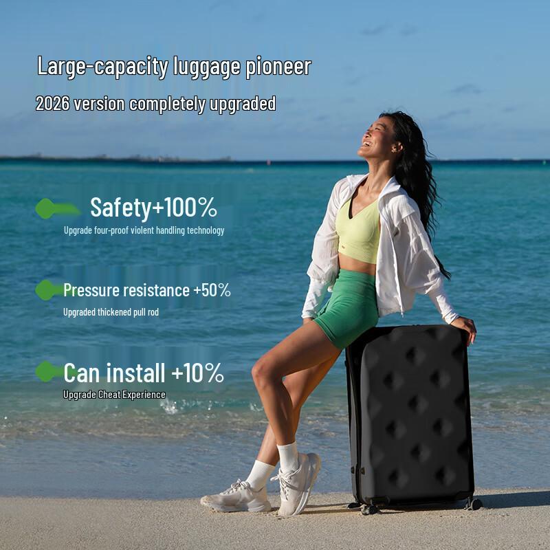 Bulaimei PC Hardshell Spinner Luggage with TSA Lock