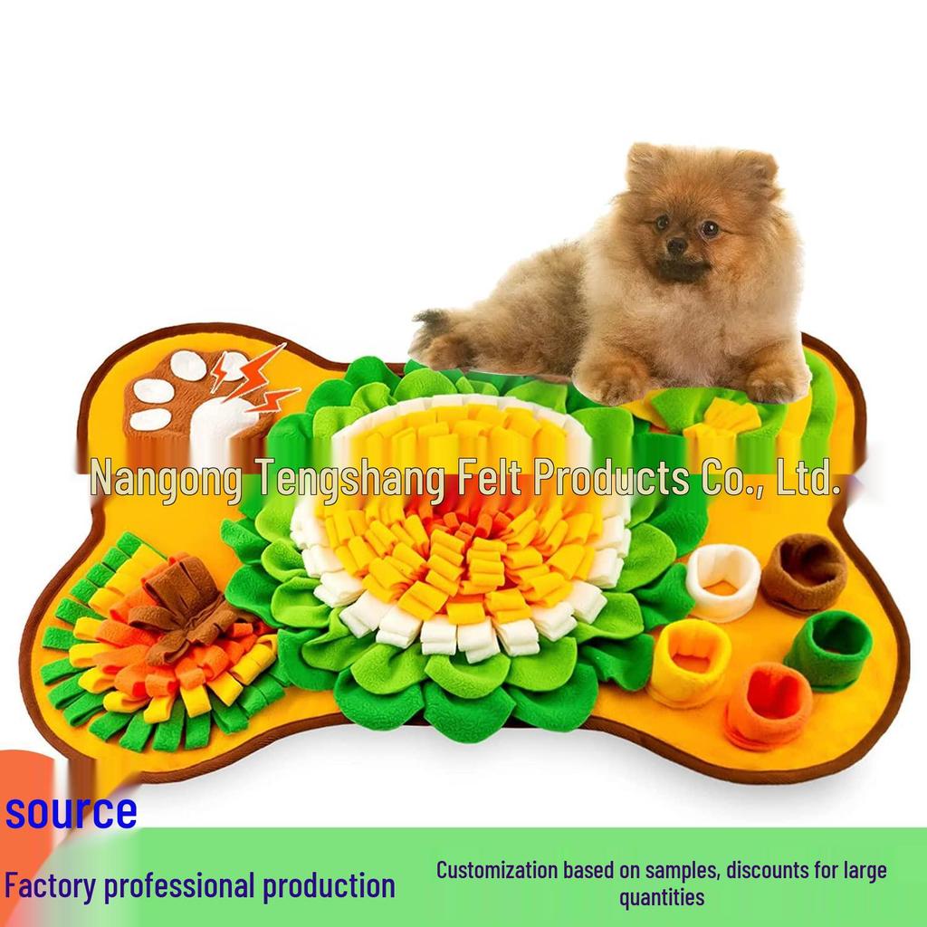 Dog Sniffing Mat: Brain Training & Slow Feeder for Pets